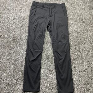 686 Everywhere Pant Mens 32x30 Black Slim Fit Performance Outdoor Workwear Chino